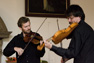 Martin Kaplan and Josef Fiala, Losy's hall in the Štěkeň chateau, July 18, 2009.